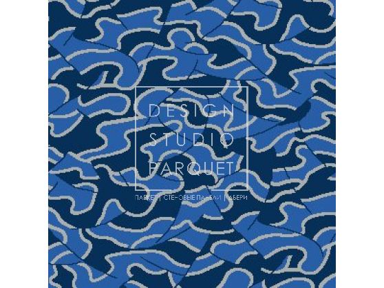 Ковровое покрытие Ege Erté Collection sea lustre blue RF5220199